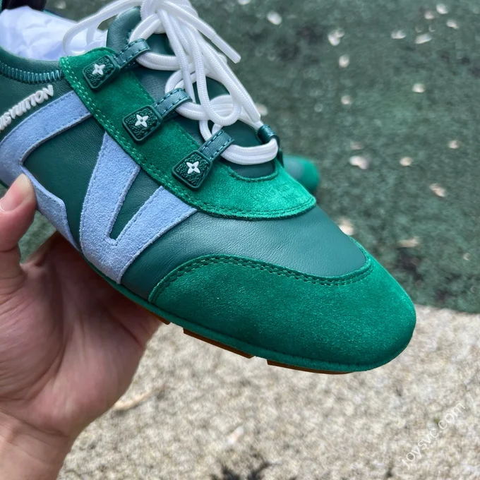 LV Sneakerina Trainer Ballet Shoes Green