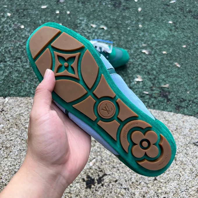 LV Sneakerina Trainer Ballet Shoes Green
