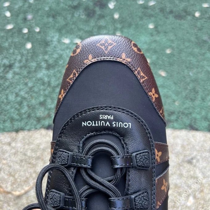LV Sneakerina Trainer Ballet Shoes Black Brown