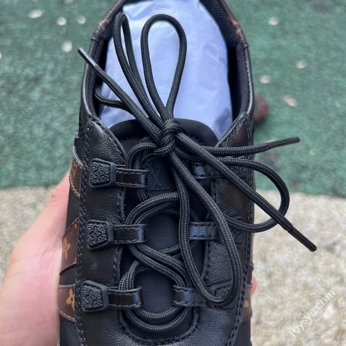 LV Sneakerina Trainer Ballet Shoes Black Brown