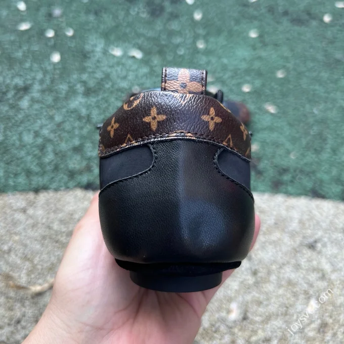 LV Sneakerina Trainer Ballet Shoes Black Brown