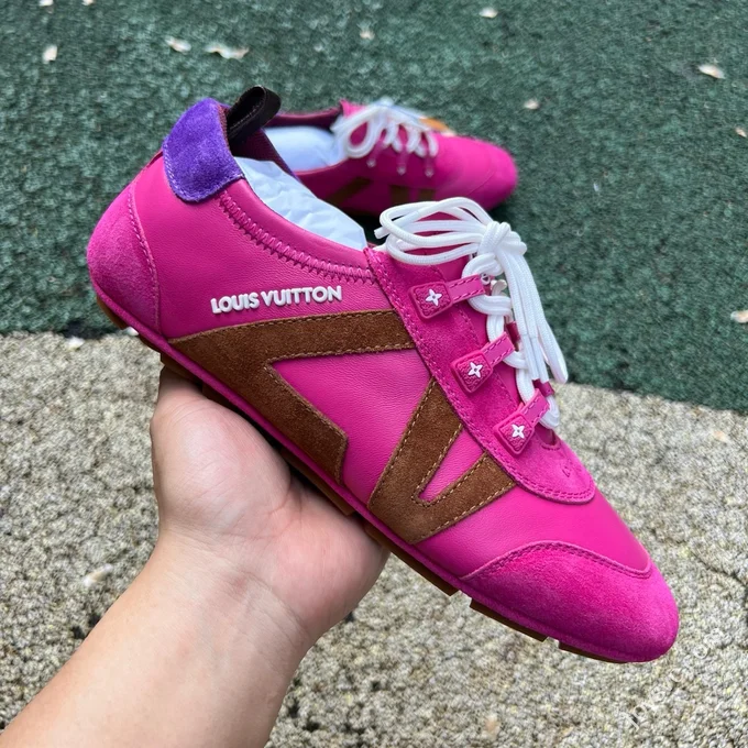 LV Sneakerina Trainer Ballet Shoes Pink