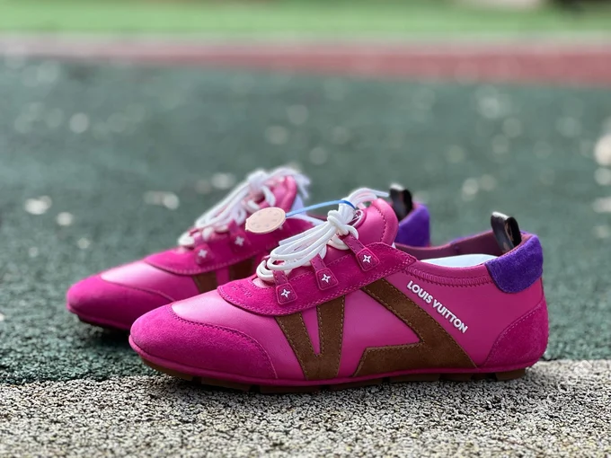 LV Sneakerina Trainer Ballet Shoes Pink