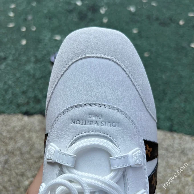 LV Sneakerina Trainer Ballet Shoes White Brown