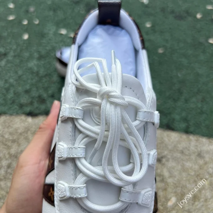 LV Sneakerina Trainer Ballet Shoes White Brown
