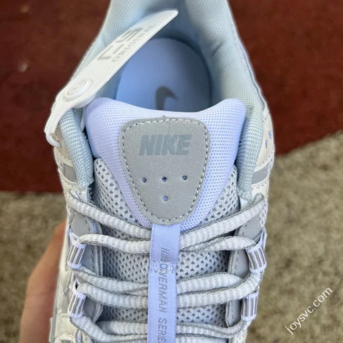 Nike P-6000 White Grey Low Top Sneakers FV6603-101