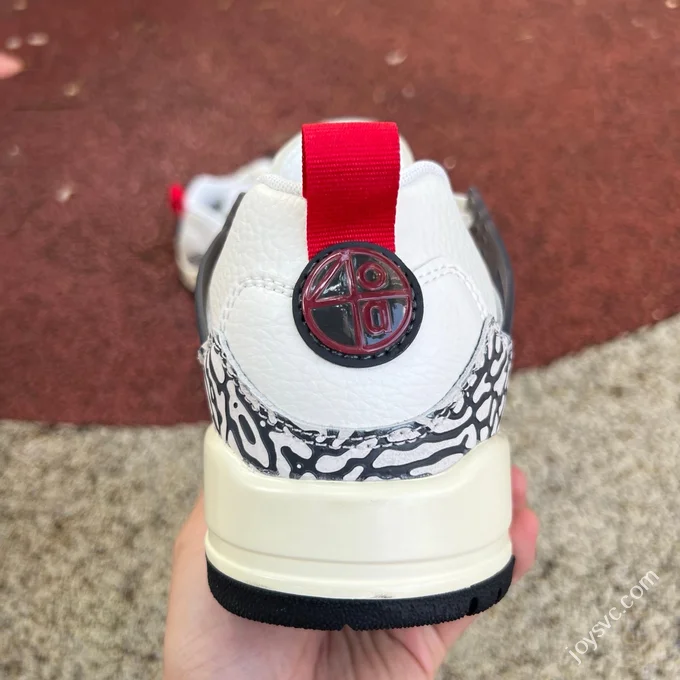 Jordan Spizike OG Beige Red Elephant Print Sneakers FQ1759-116