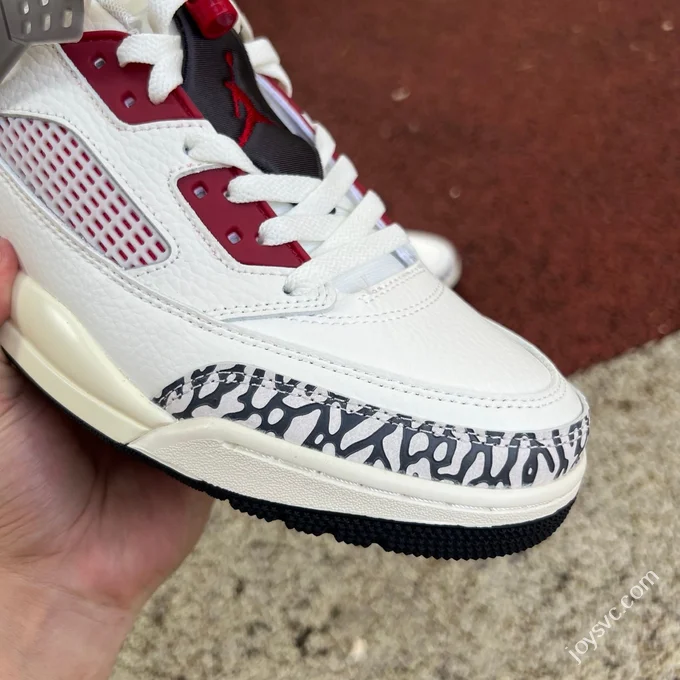 Jordan Spizike OG Beige Red Elephant Print Sneakers FQ1759-116