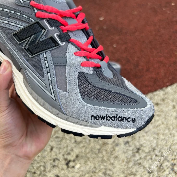 NB1906NGC Grey Red Sneakers