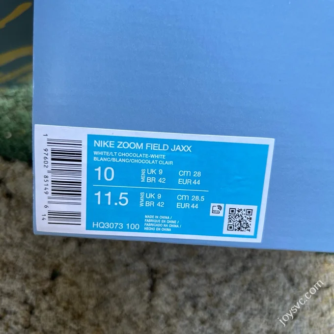 Pure Original Travis Scott x Nike ZOOM Field JAXX White Light Chocolate