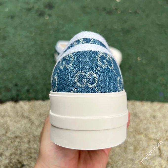 Gucci Platform Canvas Shoes 5cm Invisible Height Increase