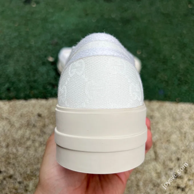 Gucci Platform Canvas Shoes 5cm Invisible Height Increase