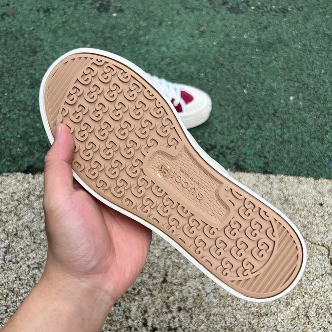 Gucci Platform Canvas Shoes 5cm Invisible Height Increase