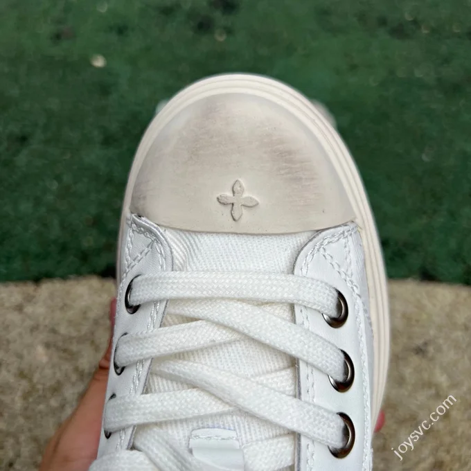 SMFK Garden Vintage Skate Low Flower Series Low Top Platform Sneakers