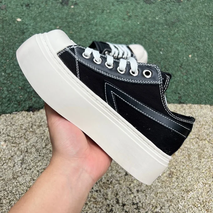 SMFK Garden Vintage Skate Low Flower Series Low Top Platform Sneakers