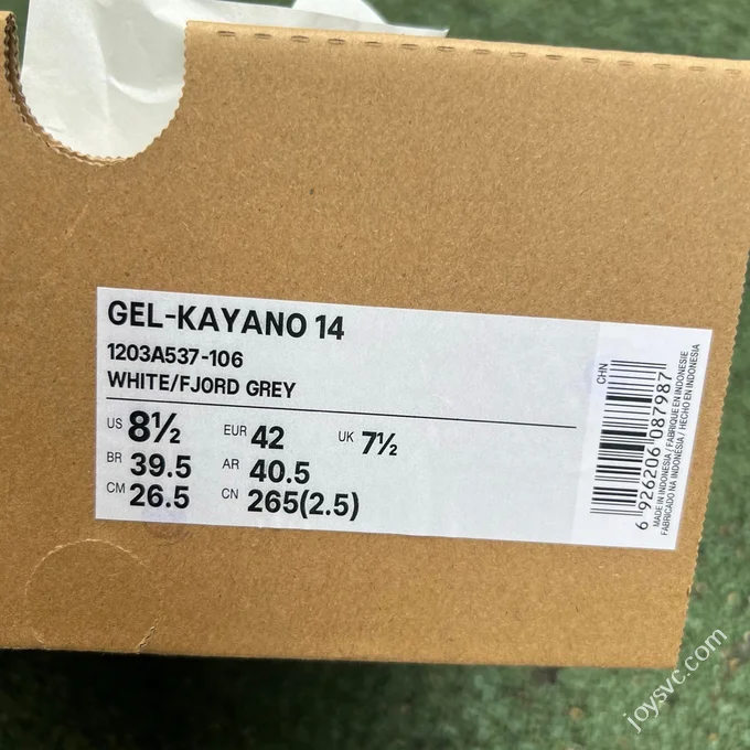 President Pure Original Asics Gel-Kayano 14 White Green Silver Running Shoes 1203A537-106