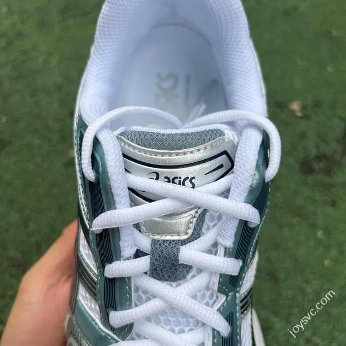 President Pure Original Asics Gel-Kayano 14 White Green Silver Running Shoes 1203A537-106