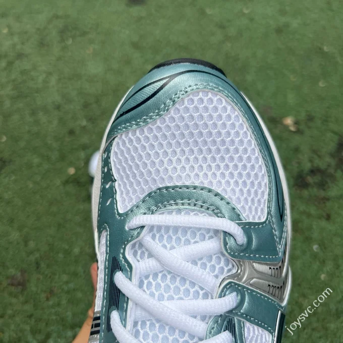 President Pure Original Asics Gel-Kayano 14 White Green Silver Running Shoes 1203A537-106