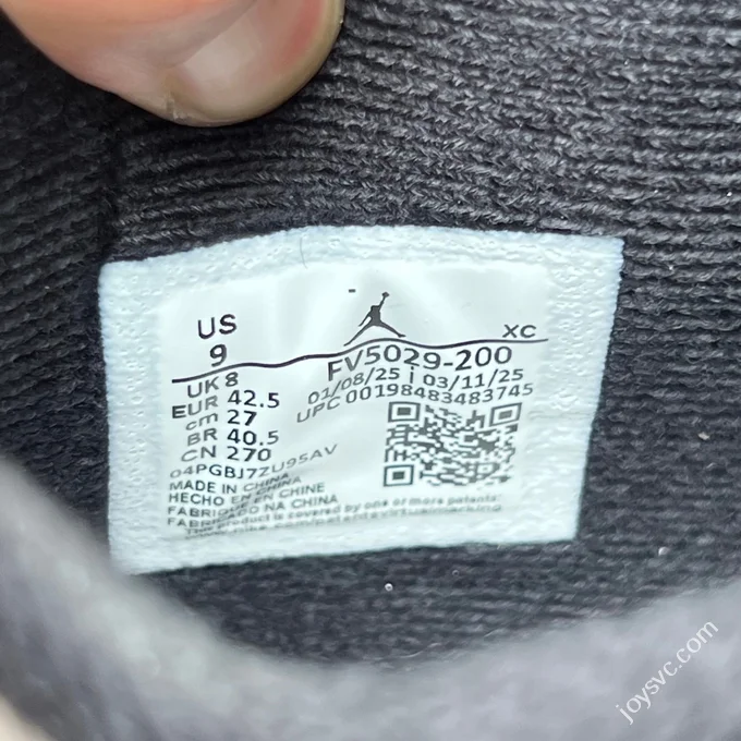 T1 Pure Original AJ4 Cave Stone Grey Black Sneakers FV5029-200
