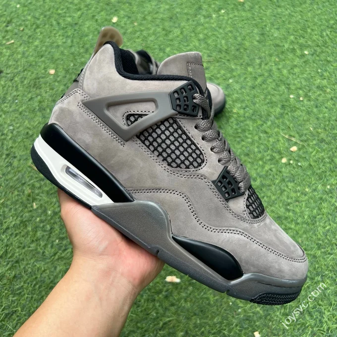 T1 Pure Original AJ4 Cave Stone Grey Black Sneakers FV5029-200