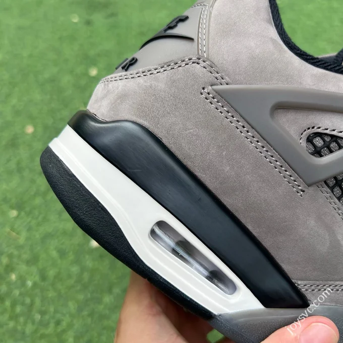 T1 Pure Original AJ4 Cave Stone Grey Black Sneakers FV5029-200