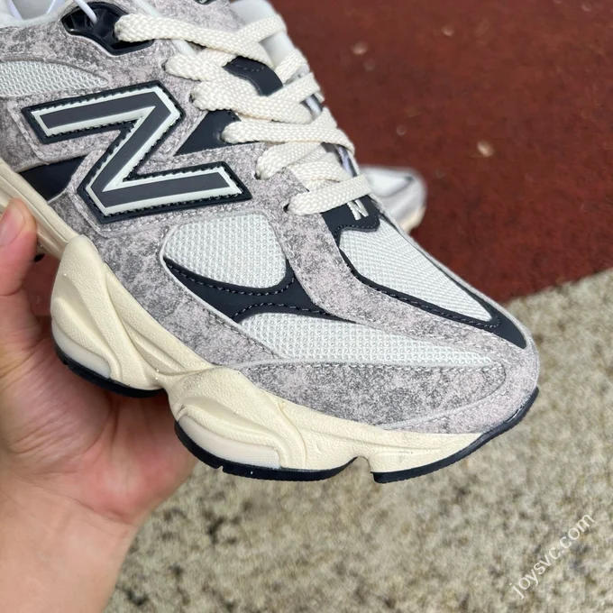 Pure Original New Balance NB9060 Grey Black Snake Skin Running Shoes U9060SNA