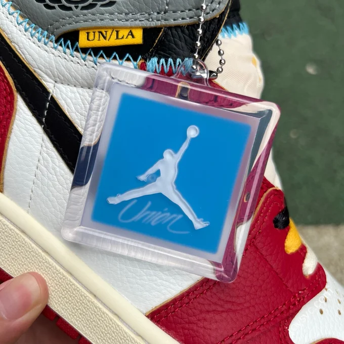 LJR Version AJ1 Union LA High Top White Red Grey HV8563-600