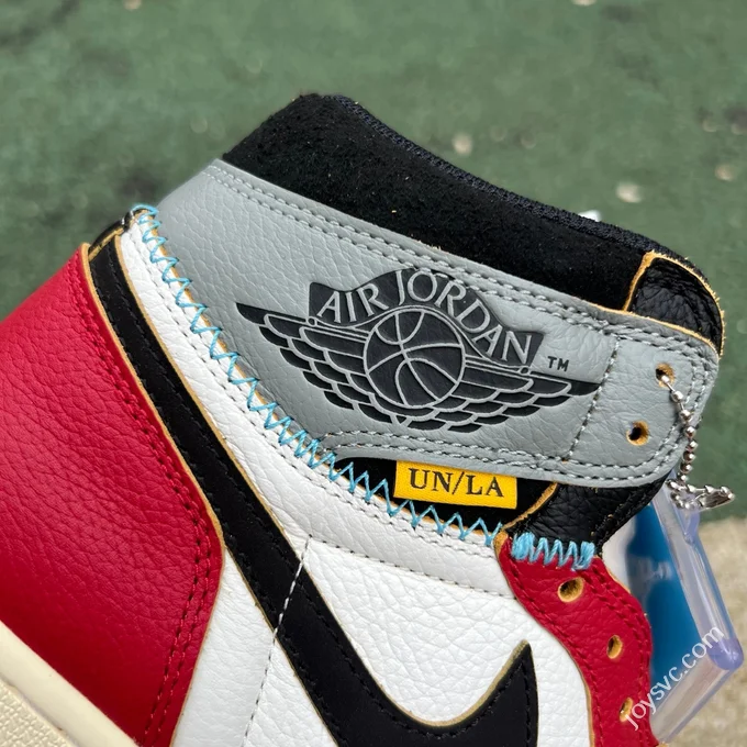 LJR Version AJ1 Union LA High Top White Red Grey HV8563-600