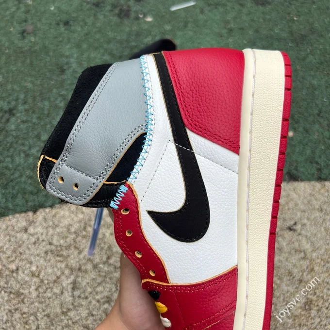 LJR Version AJ1 Union LA High Top White Red Grey HV8563-600