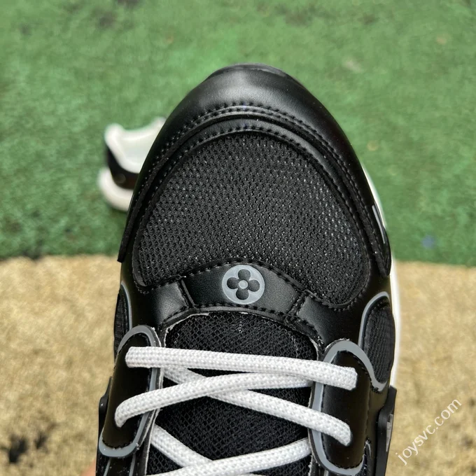 LOUIS VUITTON Olympia LV Black White Brown Sneakers