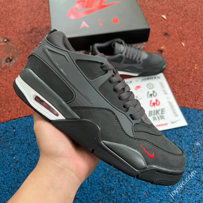 OG Pure Original AJ4 Low Black Nigel Sylvester Collaboration HF4334-004