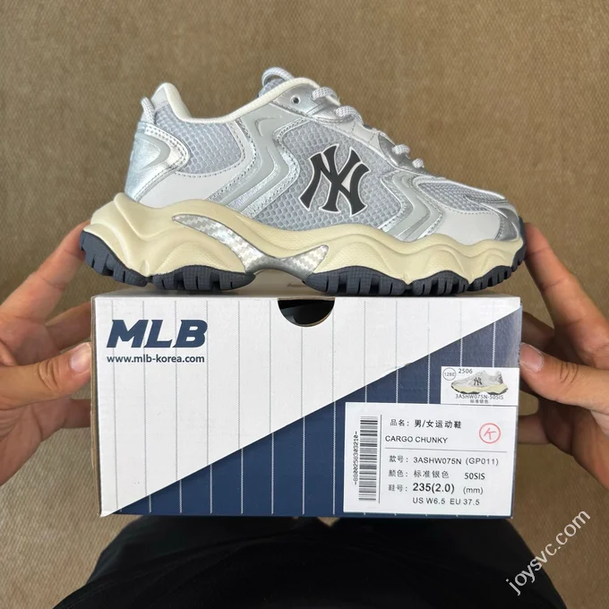 MLB Winner Chunky Cyber Dad Shoes Grey Item: 3ASHW075N (GP011)