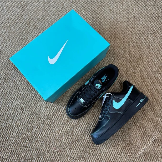3A Pure Original Black Tiffany Blue Sneakers HQ2037-002
