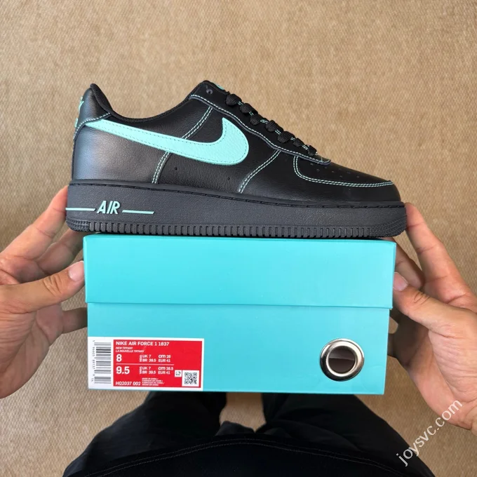 3A Pure Original Black Tiffany Blue Sneakers HQ2037-002
