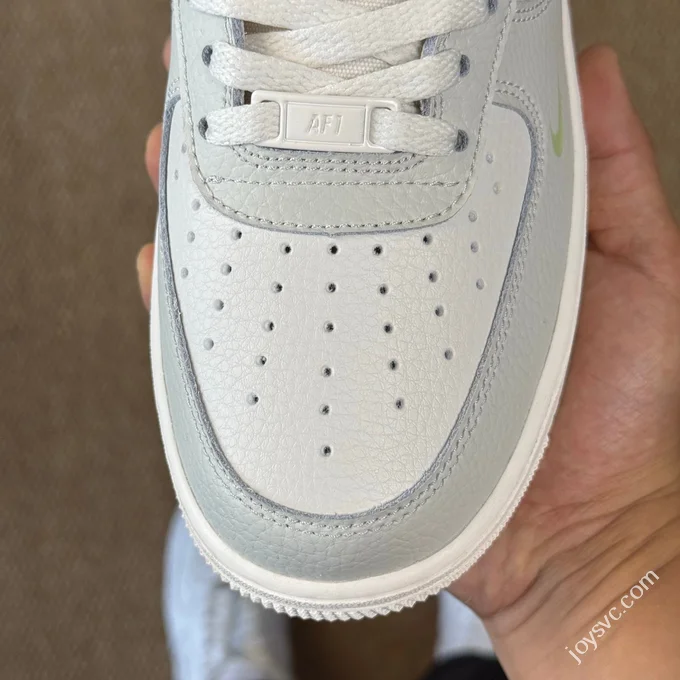 3A Pure Original Air Force 1 AF1 White Grey Green Sneakers IB3881-001