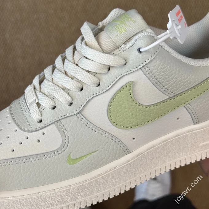 3A Pure Original Air Force 1 AF1 White Grey Green Sneakers IB3881-001