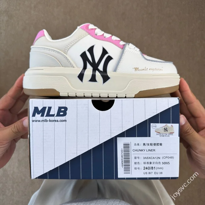 MLB Chunky Liner College Style Platform Shoes Item: 3ASXCA12N (CP048)