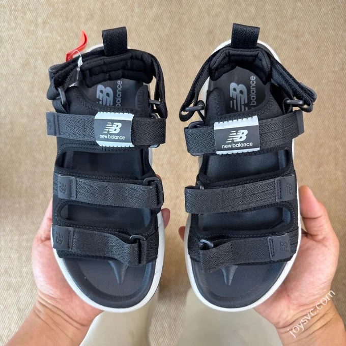 New Balance Caravan Ulti Black White Anti-Slip Sports Sandals