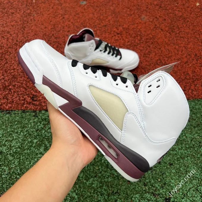 A Ma Maniére x Air Jordan 5 White Red Black IB1528-100
