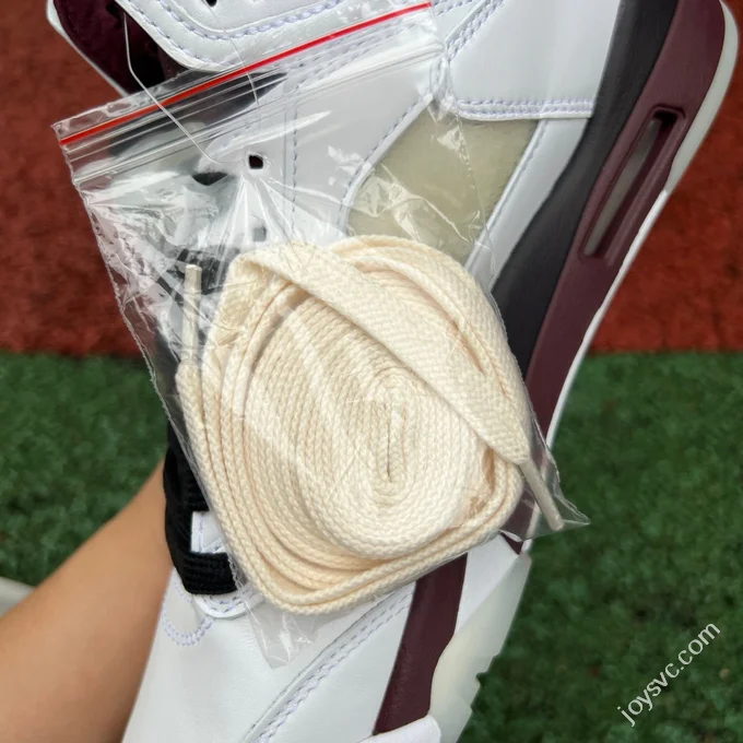 A Ma Maniére x Air Jordan 5 White Red Black IB1528-100
