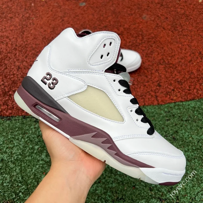 A Ma Maniére x Air Jordan 5 White Red Black IB1528-100