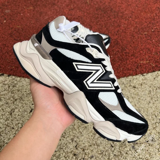 Pure Original New Balance NB9060 Black White Running Shoes U9060BLZ