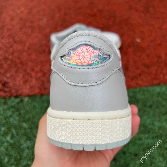Pure Original AJ1 Low White Grey Snake Year Limited HF3144-100