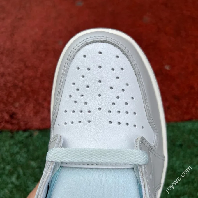 Pure Original AJ1 Low White Grey Snake Year Limited HF3144-100