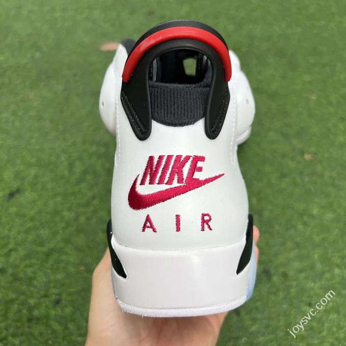 Y Pure Original Air Jordan 6 Carmine White Red CT8529-106