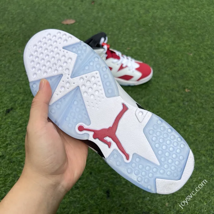 Y Pure Original Air Jordan 6 Carmine White Red CT8529-106
