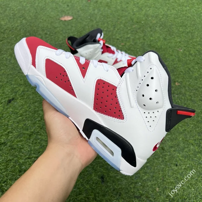 Y Pure Original Air Jordan 6 Carmine White Red CT8529-106
