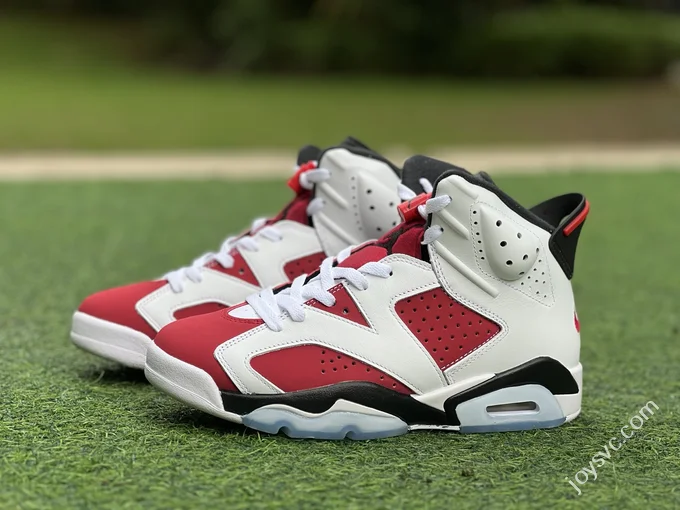 Y Pure Original Air Jordan 6 Carmine White Red CT8529-106