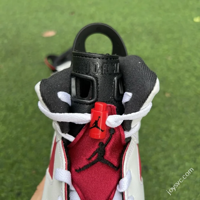 Y Pure Original Air Jordan 6 Carmine White Red CT8529-106