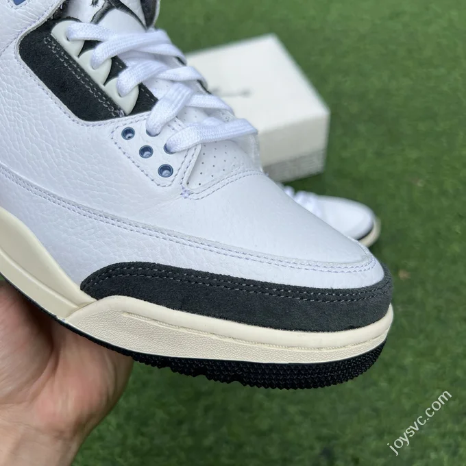T1 Pure Original AJ3 A Ma Maniére White Grey Blue OG HV8571-100